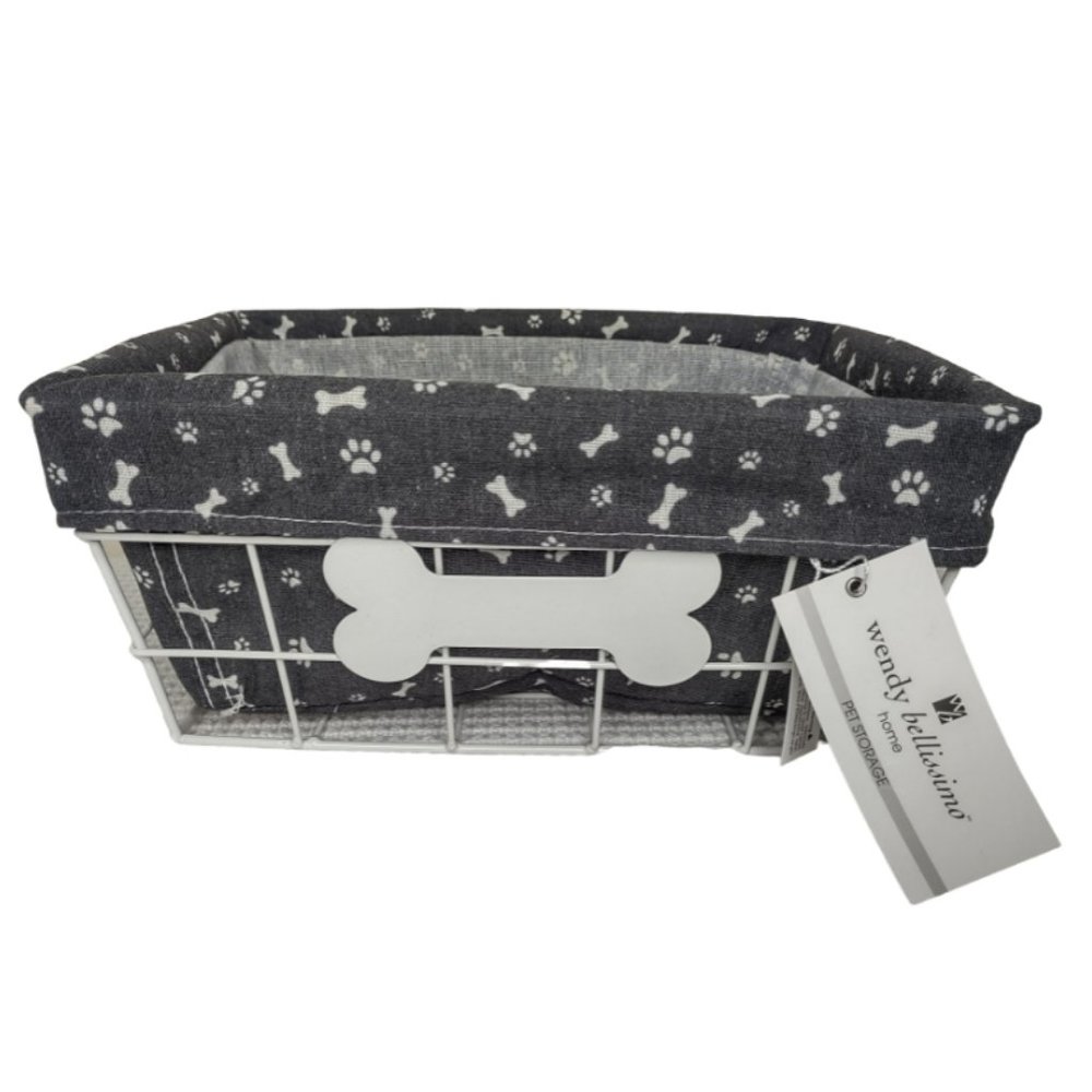 NWT Wendy Bellissimo Home Pet Storage Basket
